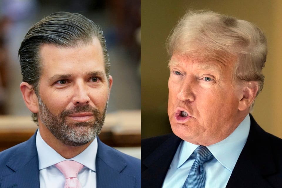 Eric, hijo de Donald Trump, testifica que no estaba al tanto de los estados financieros de su padre