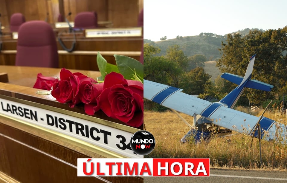 Senator Douglas Larsen dies in plane crash, along with his wife and children