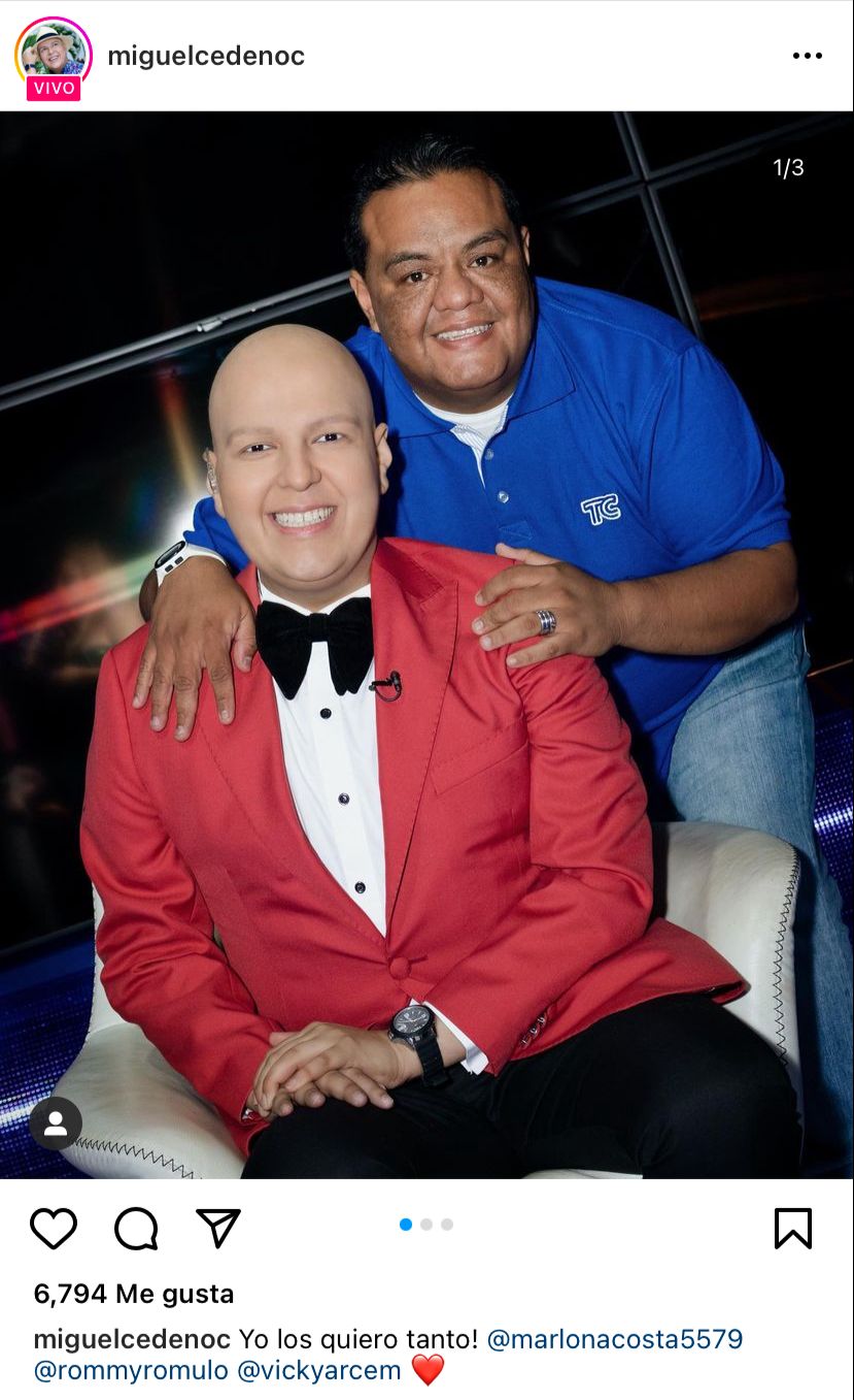 He had returned to television after his terrible illness