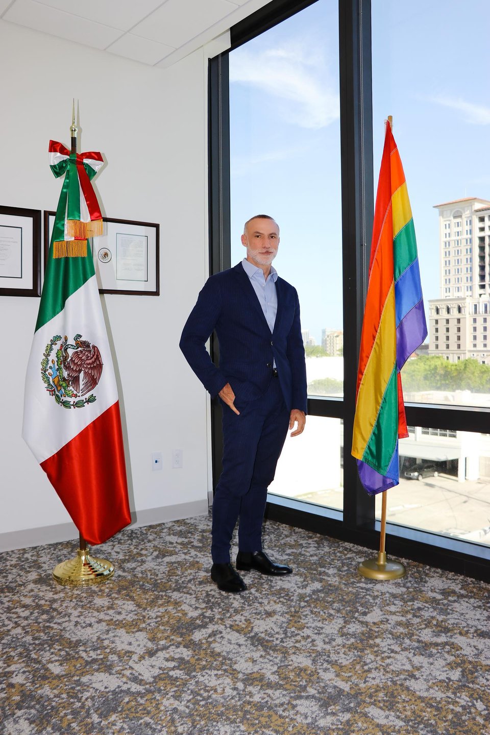 Jonathan Chait, diplomático, funcionario mexicano, consul, MundoNOW