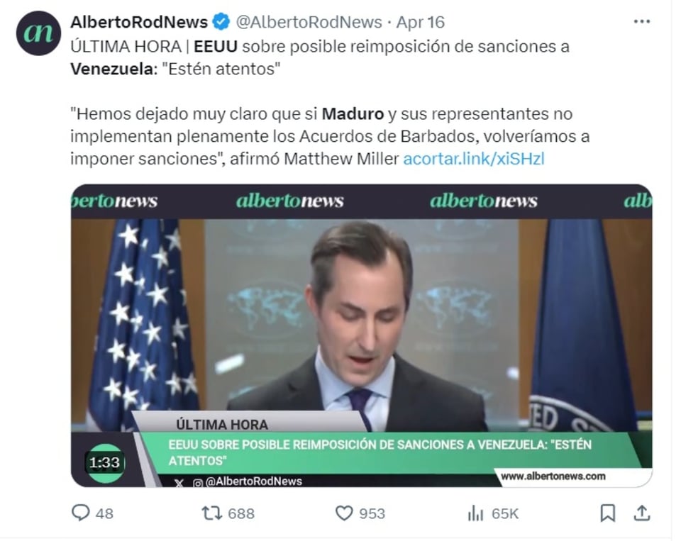 Licencia 44A, Tesoro de EEUU, petróleo, gas, MundoNOW
