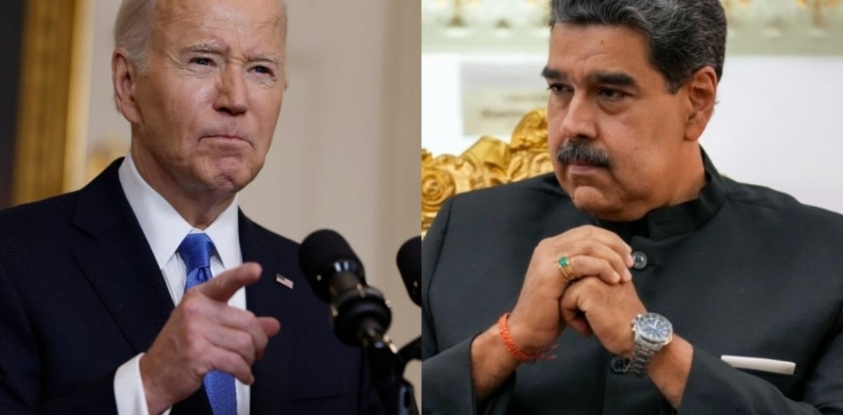 EEUU sanciones Venezuela, Joe Biden, Nicolás Maduro, presidentes, MundoNOW
