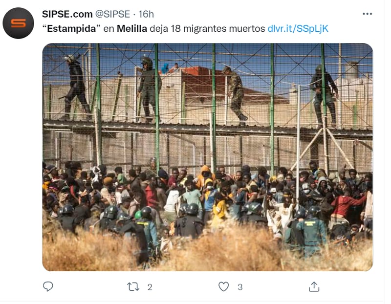 Frontera Marruecos España Melilla