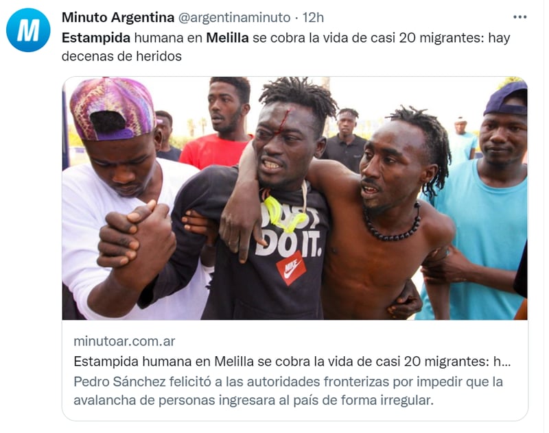 Frontera Marruecos España Melilla