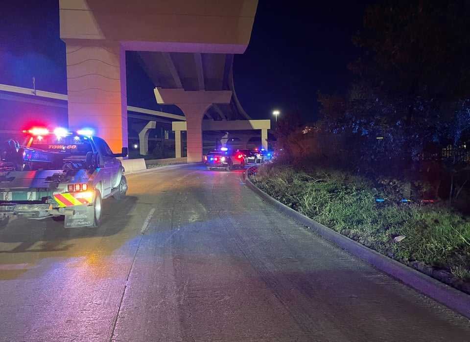carretera, policía, accidente, Texas, patrulla