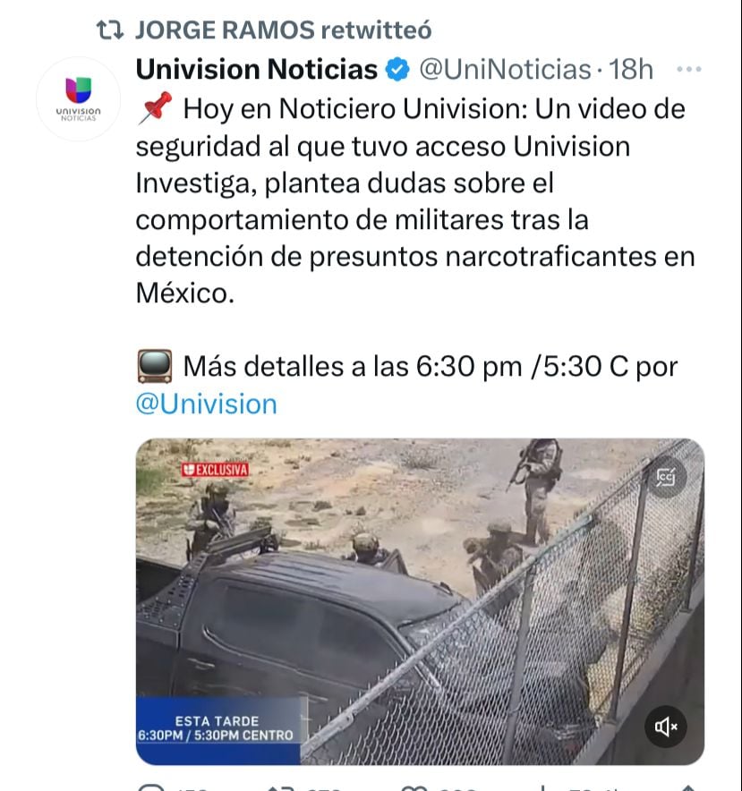 Jorge Ramos expone a las autoridades mexicanas