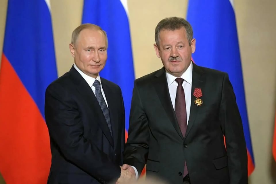 El jefe de la empresa fue reconocido por Vladimir Putin