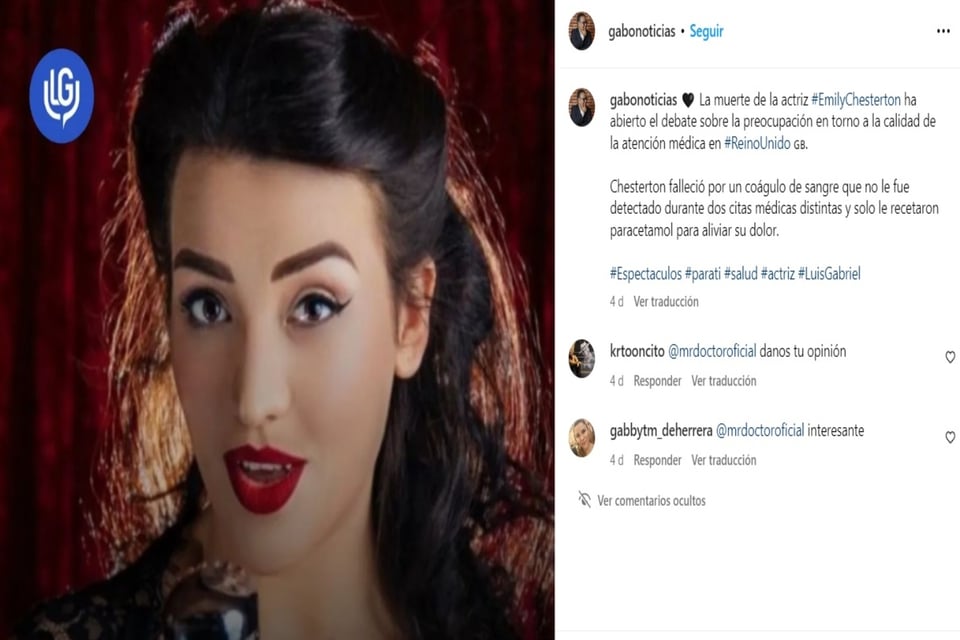 consulta médica, dolor de piernas, deceso, negligencia, MundoNOW