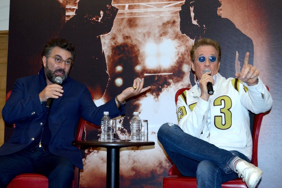 Emmanuel y Mijares sufren accidente en entrevista (VIDEO)