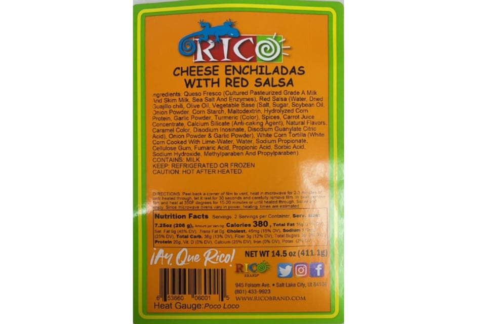 Product recall, United States, Utah, Mexican food, MundoNOW