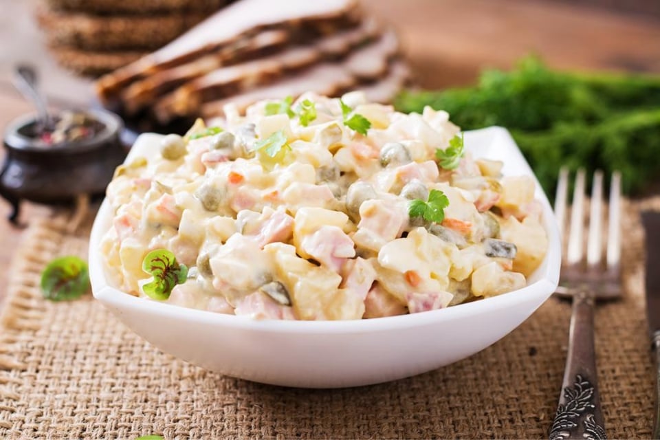 Russian salad, Russian salad, how to prepare Russian salad, recipe, MundoNow