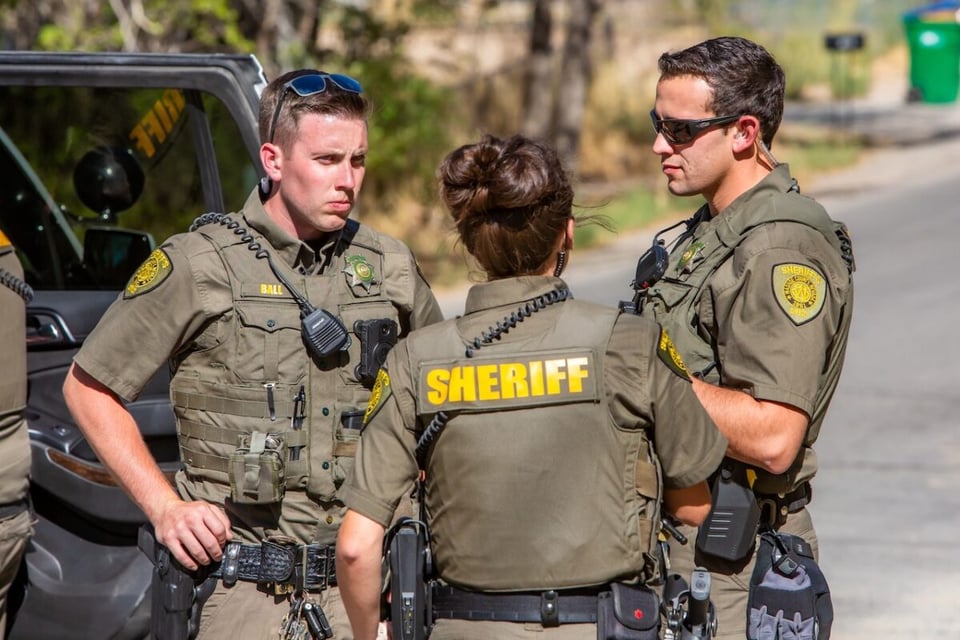 Policías de la Oficina del Alguacil del Condado de Washoe