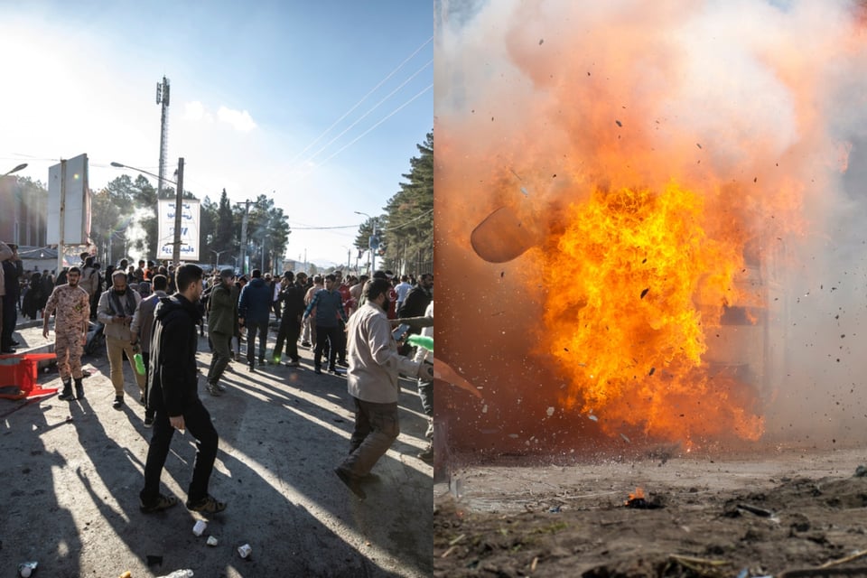 Explosiones en evento conmemorativo en Irán: al menos 103 muertos y 211 heridos