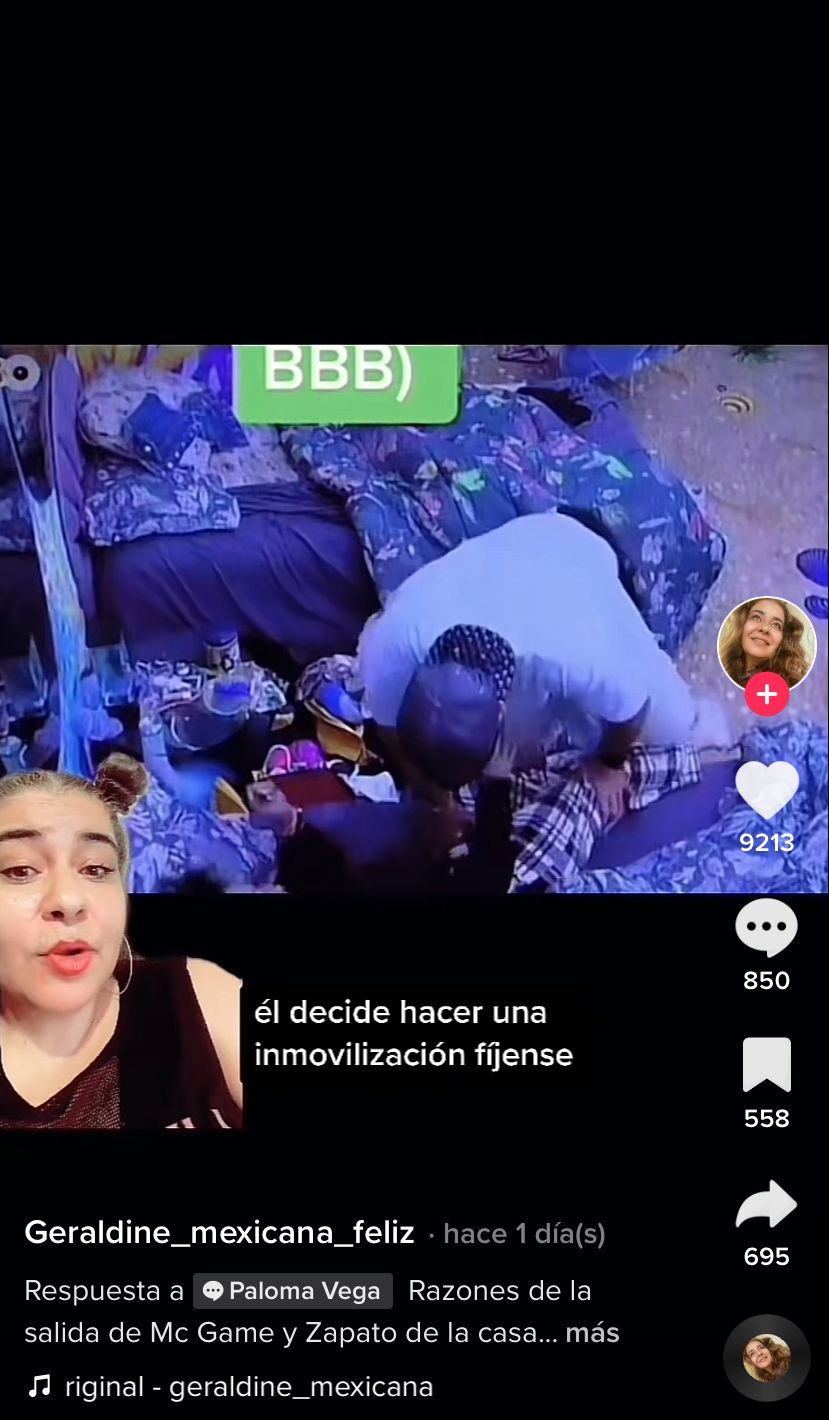 Fue besada a la fuerza por participante del reality