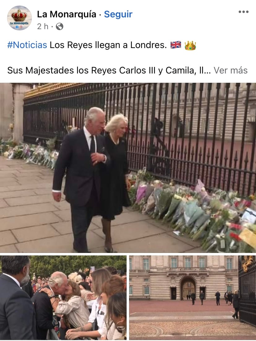 Camila, la segunda esposa del Rey Carlos llega al palacio de Buckingham