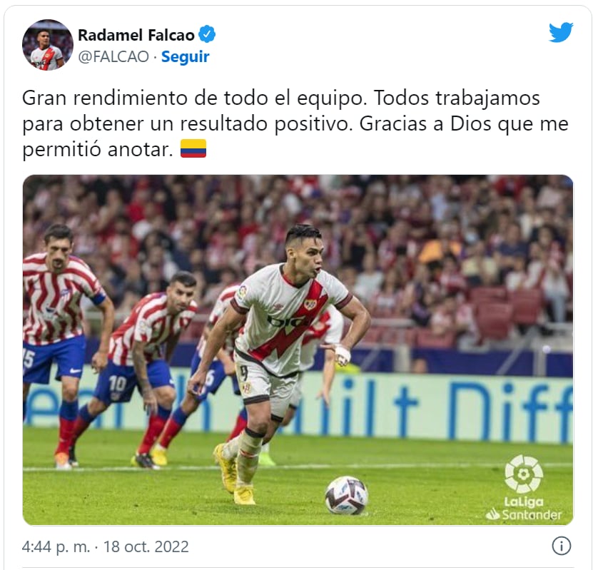 Radamel Falcao Atlético Madrid