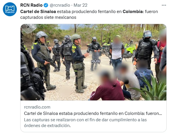 Narcotráfico México