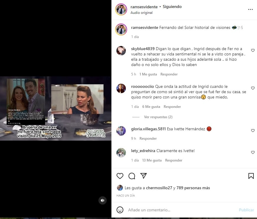 "Su expresión es muy falsa"