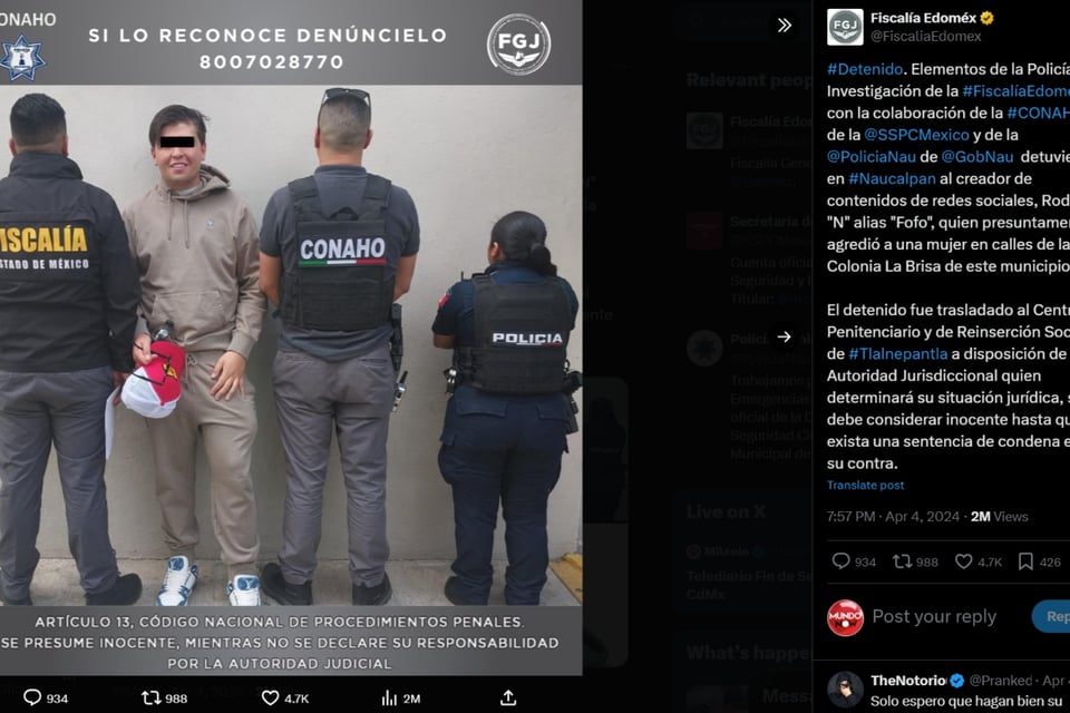 agresión, violencia de género, caso judicial, detención, audiencia, Rodolfo Márquez, MundoNOW
