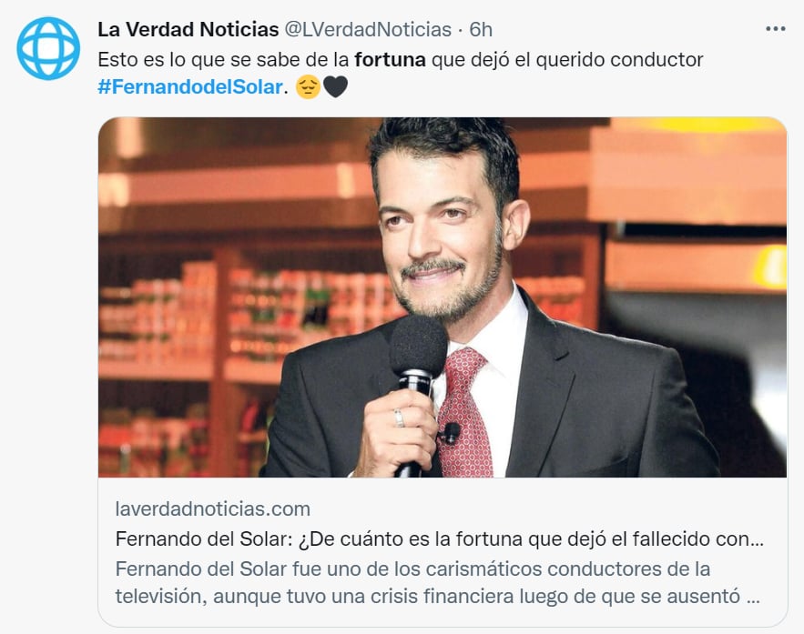 Herencia conductor muerto
