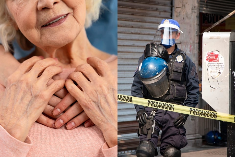 Regresan de EEUU a México después de unos años y solo encuentran los restos de su madre
