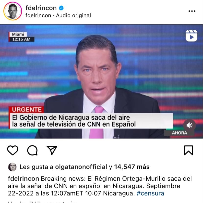 ¿Cuál fue la inesperada noticia?