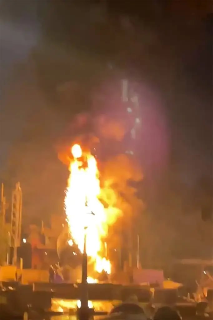 Disneyland California incendio: Los bomebros actuaron de inmediato