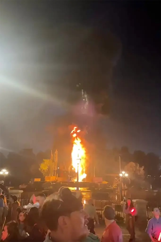 Disneyland California incendio: