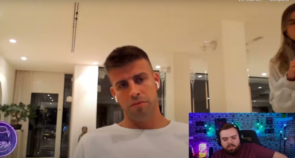 Piqué lo habría evidenciado en un "en vivo"
