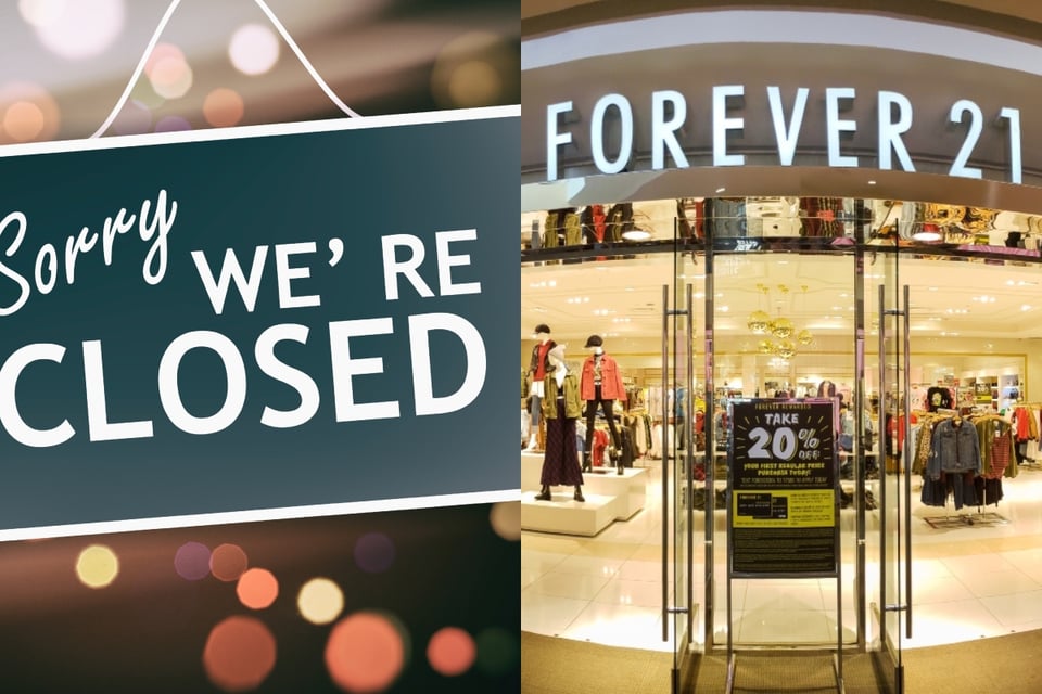Confirman que otra tienda de Forever 21 cerrará sus puertas tras declararse en quiebra