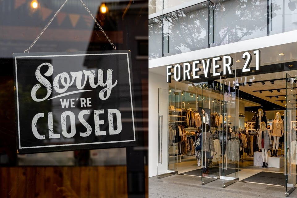 Forever 21 anuncia el cierre de múltiples tiendas en EEUU
