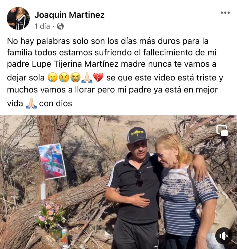 "Aunque tuvimos nuestros conflictos, te respeté mucho"