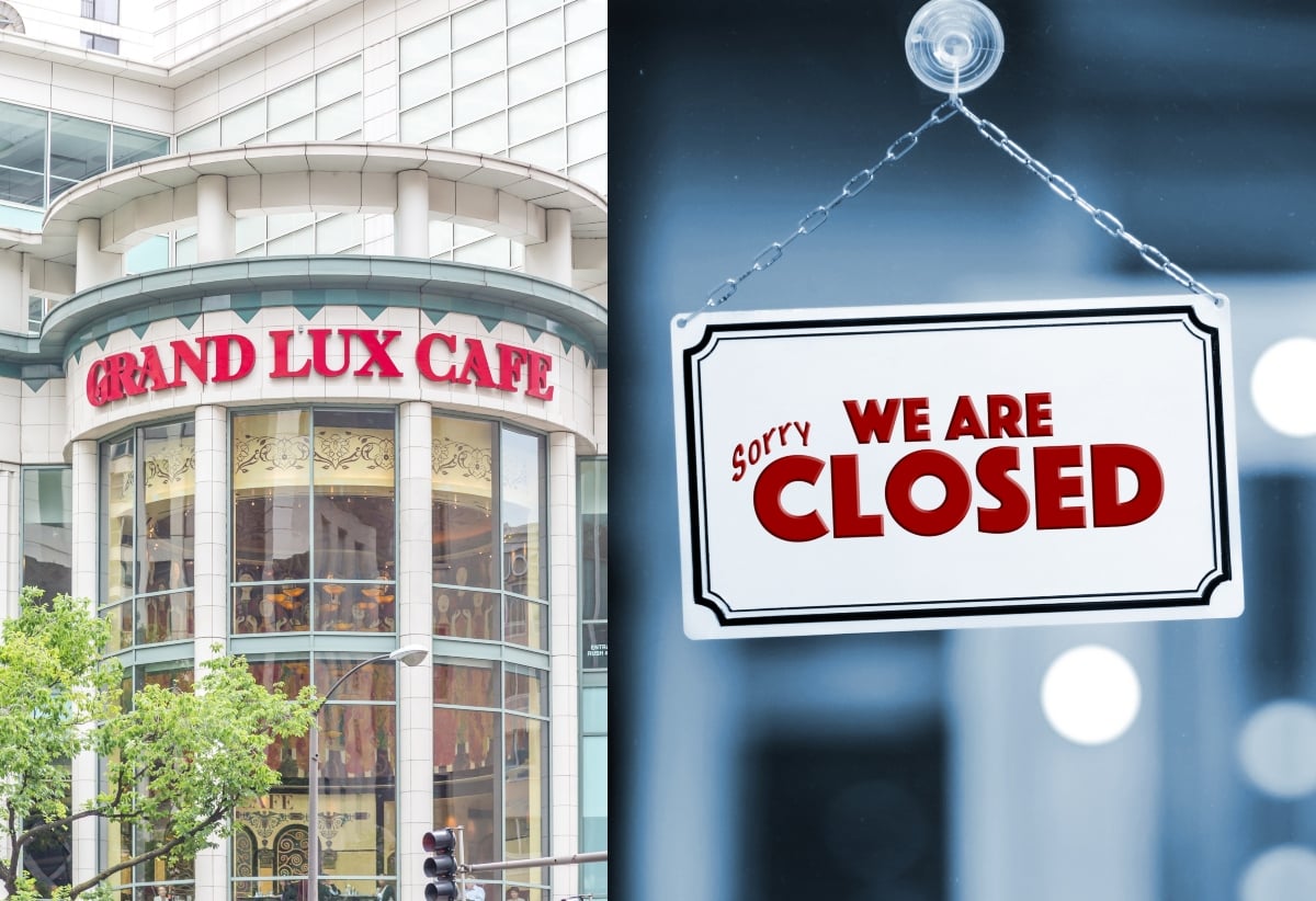Grand Lux Cafe, cierre, clientes, comida, Colorado