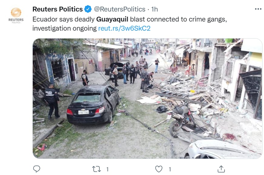 Explosión narcotráfico