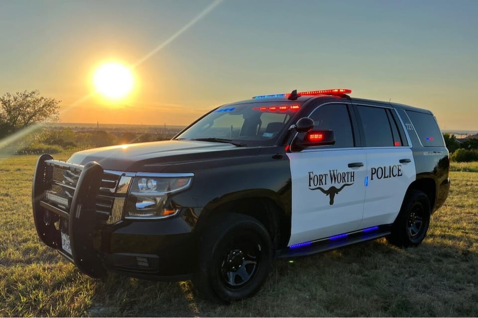Policía de Forth Worth, patrulla, torreta policial, Texas, MundoNOW