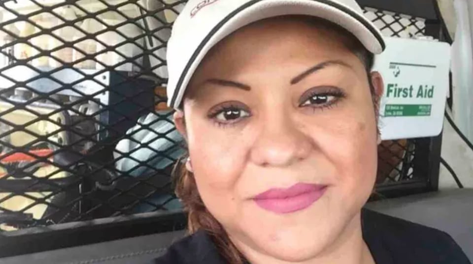 Angela Galindo murió en su auto al estrellarse contra un árbol