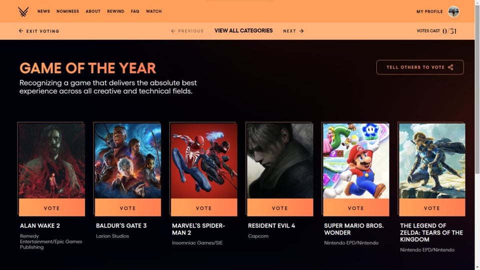 GOTY, Zelda, Mario, Games, Juego