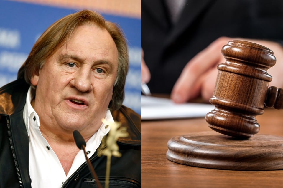 Juzgarán al famoso actor, Gérard Depardieu por presuntas agresiones en set de filmación