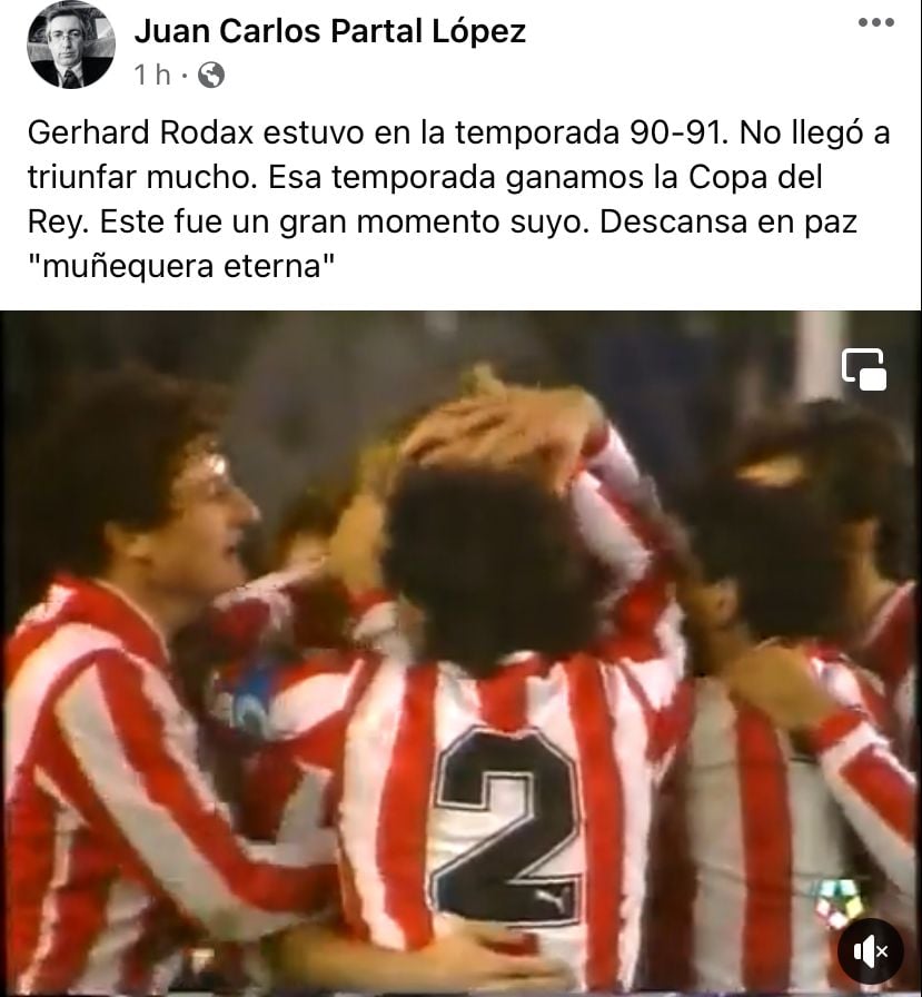 Tuvo que cambiar de camiseta