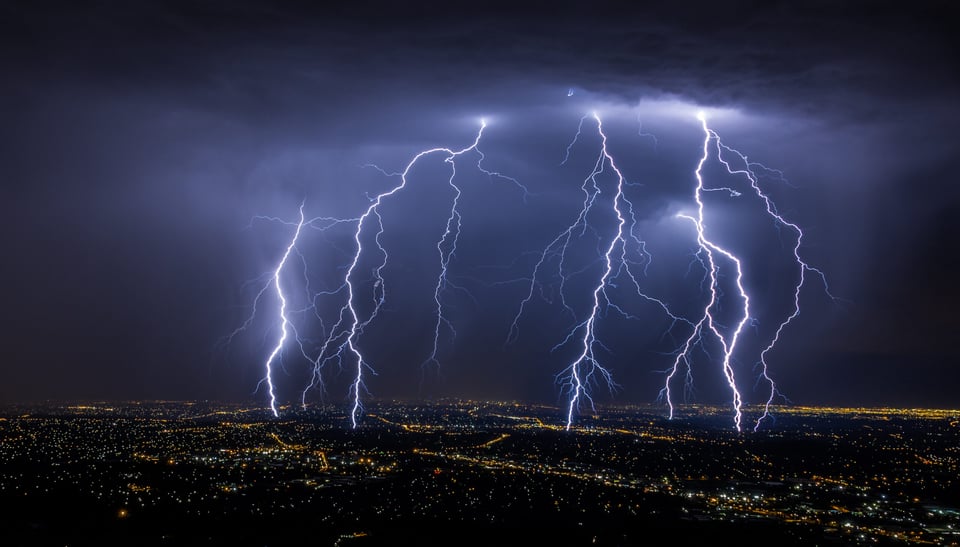 ¿Son los estragos del fin de semana? clima severo