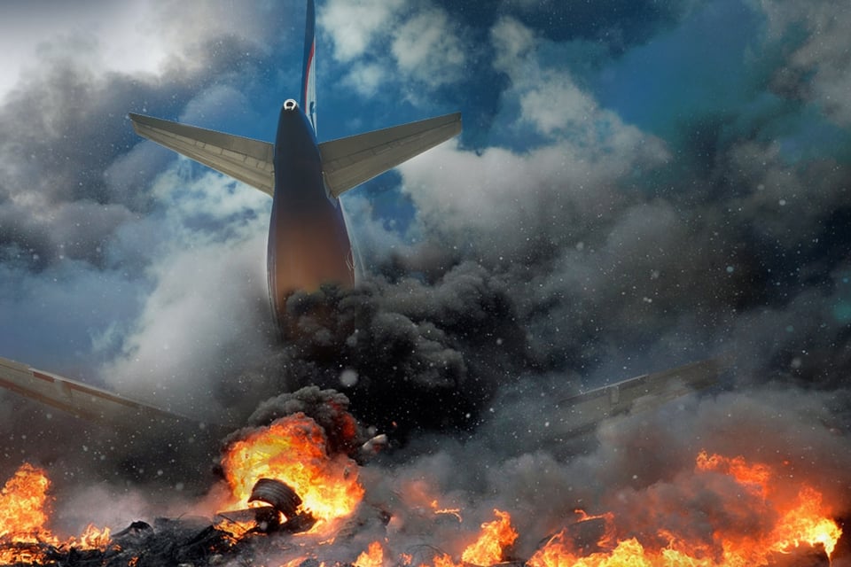 Reportan choque de avionetas en la sierra de México