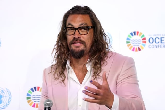 Actor Jason Momoa crashes head-on into motorcyclist in Los Angeles