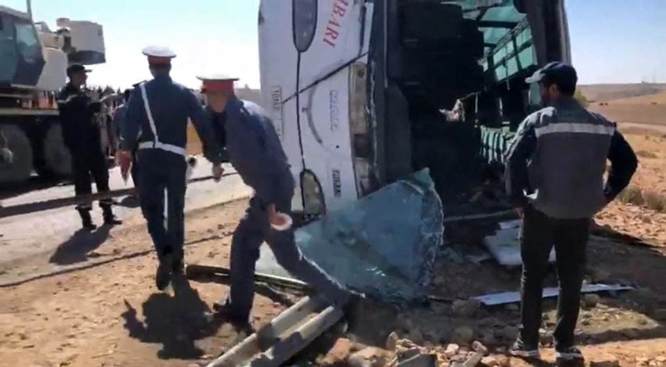 Accidente de autobús Casablanca 2022