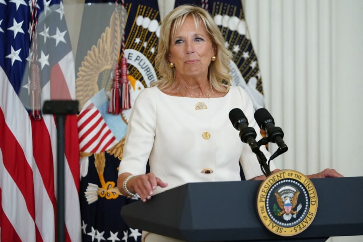 Le gritan a Jill Biden, ¡Su reacción y la de su seguridad es increíble! (VIDEO)