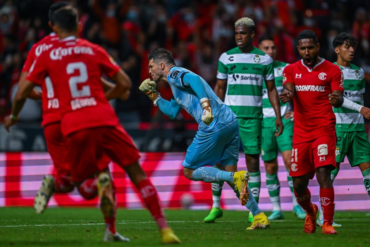 Liguilla Liga MX: Toluca y Santos brindan espectáculo en los Cuartos de final con victoria local