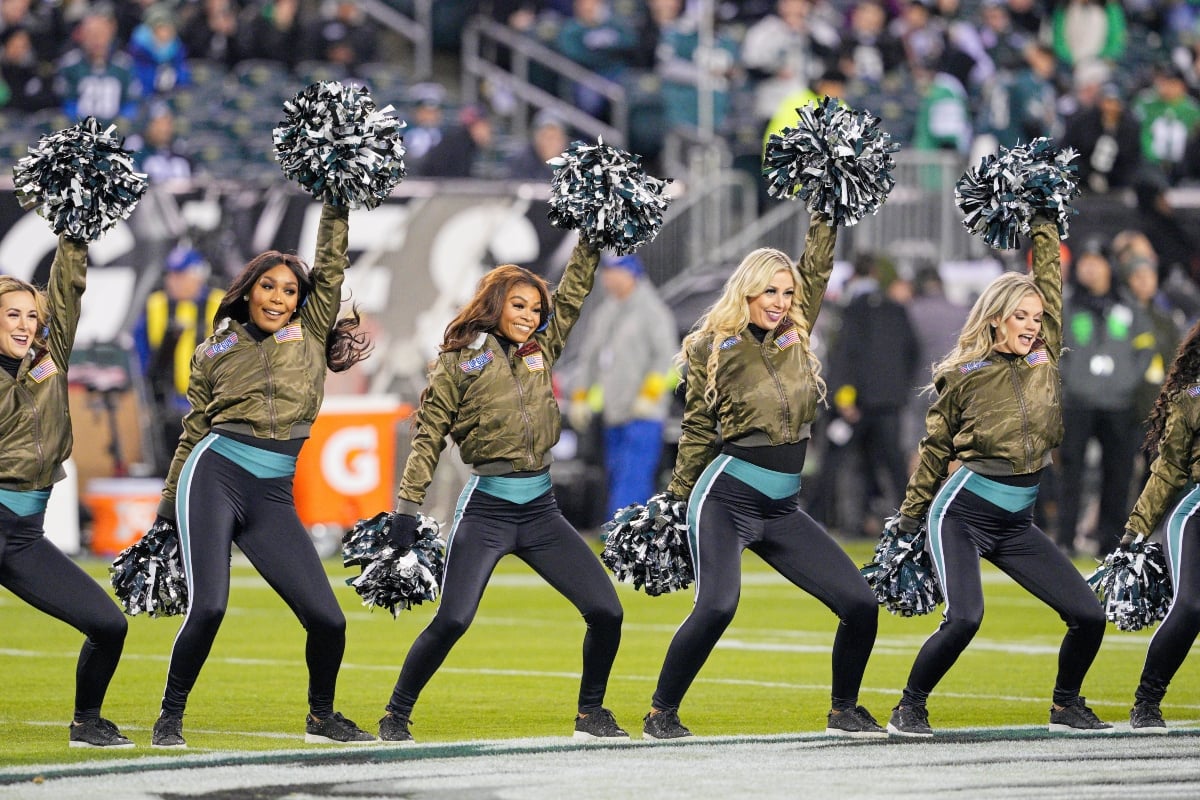 Las mejores fotografías de las animadoras de los Philadelphia Eagles