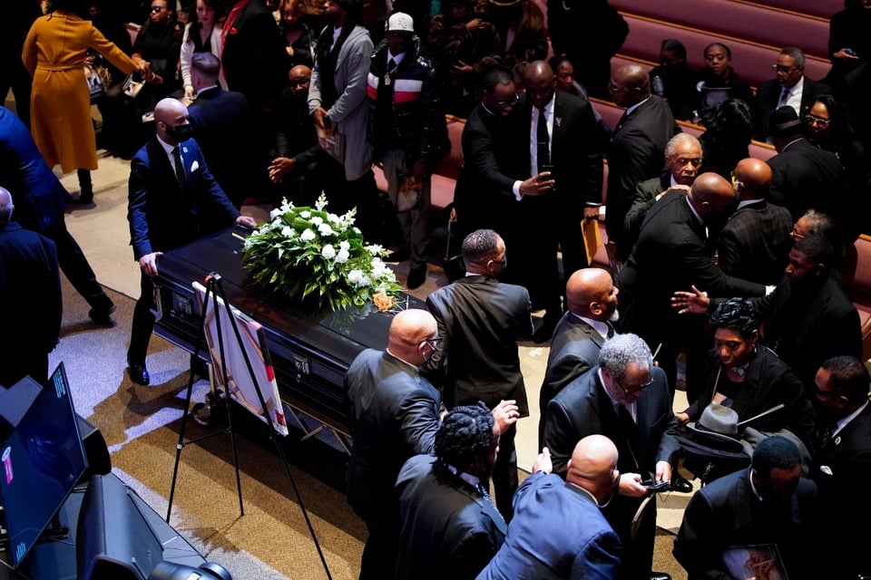 Piden por reforma policial en EE.UU. durante funeral de Tyre Nichols
