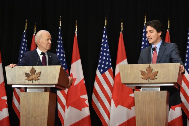 El presidente Joe Biden logra acuerdo migratorio con Canadá