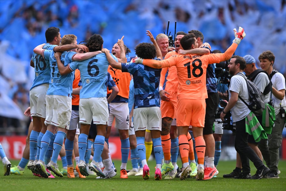 Manchester City vence al Manchester United en la final de la Copa FA