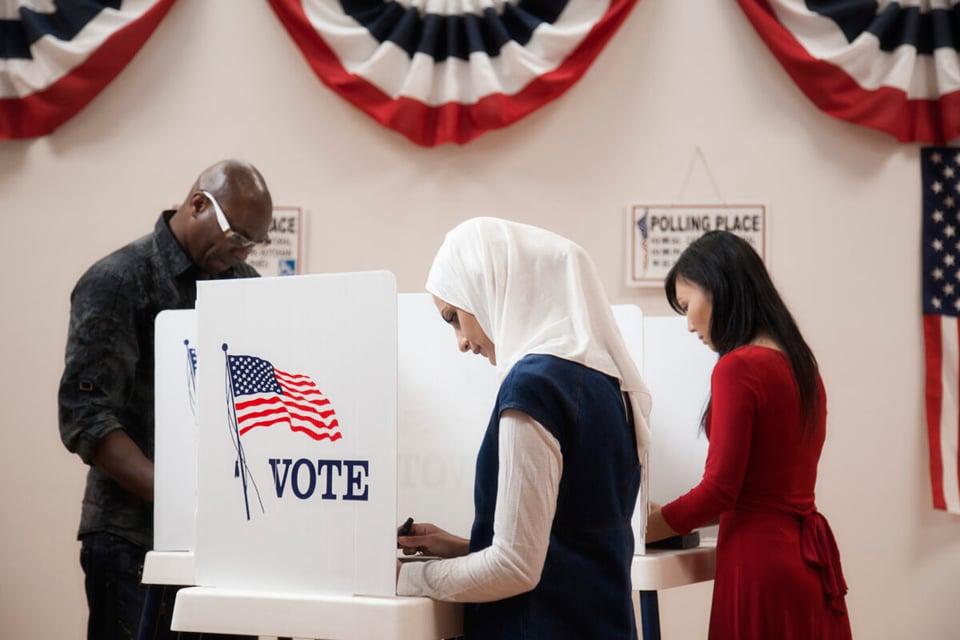  voters, polling, elections, USA, Key issues in 2024